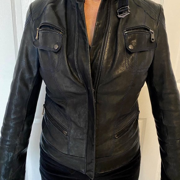 LEATHER JACKET - Picture 6 of 6